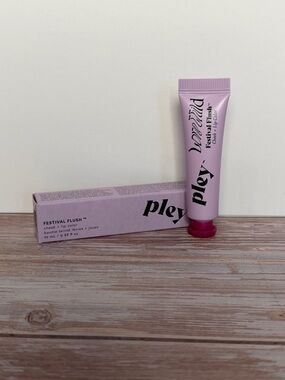 Pley Festival Flush Cheek + Lip Color in Plum Springs